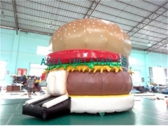 Combo de maison de rebond hamburger