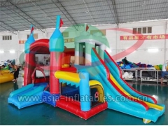 New Arrival 4 In 1 Inflatable Mini Bouncer Combo