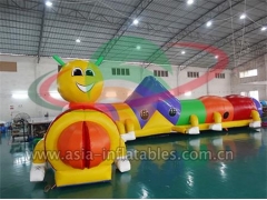 Party Use Inflatable Caterpillar Tunnel For Kids Party And Event