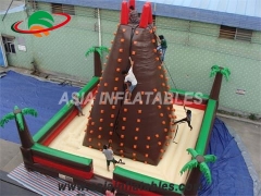 Commercial Inflatables Entertainment Games Kids Inflatable Tree Rock Climbing Wall