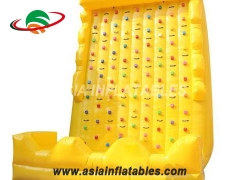 Popular Funny Large Outdoor Inflatable Slides Trampoline Inflatable Rock Climbing Wall For Sale in factory price