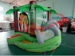 Cheap Inflatable Mini Safari Bouncer With Slide for Carnival, Party and Event