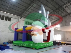 Inflatable Bunny Bouncer For Party,Customized Yours Today