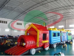 Exciting Fun Inflatable Train Maze And Tunnel Games For Kids
