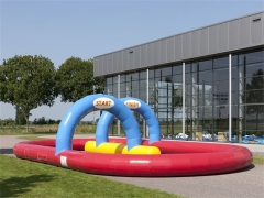 Fantastic Inflatable Racing Track ,Go Karts Track,Inflatable Race Track Game