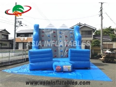 Custom Inflatables High Quality PVC Climbing Wall Inflatable Rocky Climbing Mountain For Sale